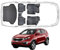 Trimak Passgenau 3D Fussmatten & Kofferraumwanne Auto Set Kompatibel mit Kia Sportage 3 Gen Typ SL 2010-2015 Auto Zubehör Gummimatten & Kofferraummatte Autos Allwetter Geruchlos rutschfest Schwarz