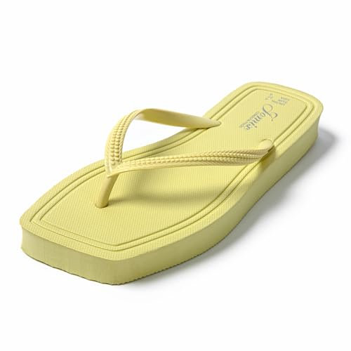 JOMIX Tongs Femme Tongs Confort et Légères pour Femmes – Tongues Femmes nu-pieds Légères, Souple et Antidérapante, Idéale pour Mer, Piscine et Maison, SD9325, B-Vert, 36 EU