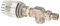 tecuro Kombi-Set Thermostatkopf K und Ventilunterteil V-exact II, DN 10 - Axial