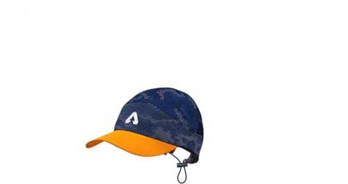 P.A.C. Mesh Run Cap, One Size, orange Blue