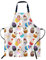 oFloral 012 Schürze für Damen und Herren, Süßer Cupcake, 27 X 31 Inch