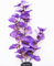 Aquarium Plants (Silk) Purple Lily Fish Tank Decor (Purple Lily 40cm)
