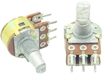 CBDOZP 5 Teile/los 16 Typ A10K 6-pin Dual Lautsprecher Power Verstärker Lautstärke Potentiometer A103 15mm Achse