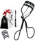 Beauty Power Wimpernzange - Crimps & Curls Lashes für perfekten, augenrahmenden Pony - Sanft & Sicher - Inklusive 2 Ersatzpad - Pinsel für Augenbrauen - Sating Reisetasche (Schwarz)