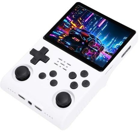 Tosuny Consola de Juegos Portátil R40S Pro Retro Video, Consola de Juegos Retro, Pantalla IPS 640x480 de 3,5 Pulgadas, 30000 Juegos, Reproductor de Juegos Integrado en 45 Emuladores