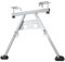 NICCOO Ladder Standoff Roof Ladder Hook Kit Ladder Stand Off Stabiliser 150 Kg/330lbs Load Non-Slip Support for Roof Maintenance Painting Gutter Cleaning