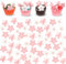 Tucnoeu 90 Stück Essbare Blumen Cupcake Toppers Rosa Tortendeko Blumen Essbare Blumen für Torte Geeignet für Hochzeit Geburtstag Party Babyparty