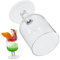 TOPPERFUN coppa gelato in bevanda calice da vino calice ghiacciato ghiaccio bicchiere per bere annata trasparente bicchiere di gelato bicchieri da tè freddo bicchieri d'acqua