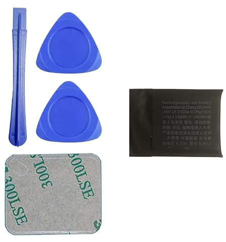 ERYNK A2954 Replacement Battery Compatible with Apple Watch Series 9 41 mm Replacement Battery with Tool Kit