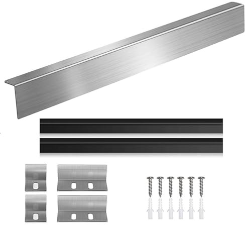 Relleno De Rendijas Para Cocina | Protector Tira Acero Inoxidable Placa Cocción,Relleno Rendijas Lateral Impermeable,Para Cocina Horno Encimera Armario Lavavajillas Microondas Refrigerador