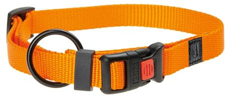 Karlie Art Sportiv Plus Halsband verstellbar neue universal Farben Mix and Match L: 30 - 45 cm B: 15 mm S orange