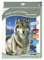MAMMUT 107001 - Malen nach Zahlen Artists, Tiermotiv, Wolf, Komplettset mit bedruckter Malvorlage im A4 Format, 20 Acrylfarben und Pinsel, Malset für Kinder ab 10 Jahre