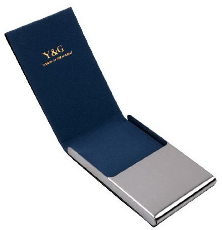 Y&G Kartenhalter, Schwarz, Dunkelblau - CC1012, Kartenetui