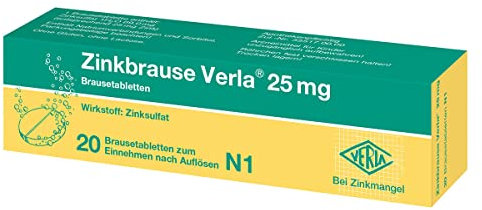 Zinkbrause Verla 25 mg