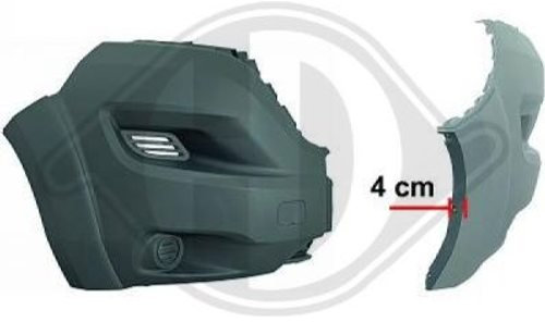 Diederichs Ecke Links VORNE DUCATO- Jumper 14->> BREITE AUSFÜH.