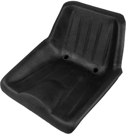 Ama Seat 1 type E en polyuréthane auto-peau noir : Siège agricole préparé pour les guides, Dossier fixe, Made in Italy