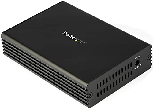 StarTech Media Converter Fibra 10GbE SFP+ Aperto, Fibra a Rame (MCM10GSFP) | Convertitore da Fibra Ottica a Rame