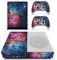 SKINOWN Skin für Xbox One S Slim Konsole und Controller (pink-blaue Sterne)