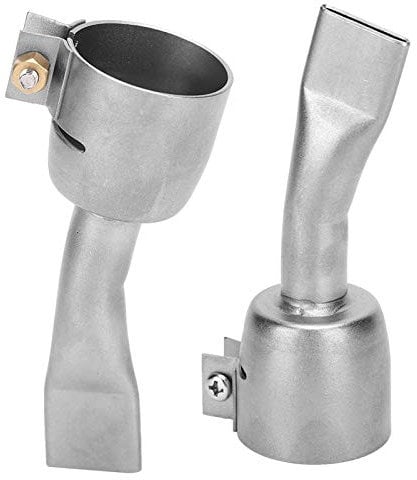 2Pcs Heat Gun Nozzle, Hot Air Gun Welding Nozzle for PVC Plastic Sheet, Welding Nozzle Soldering Accessories