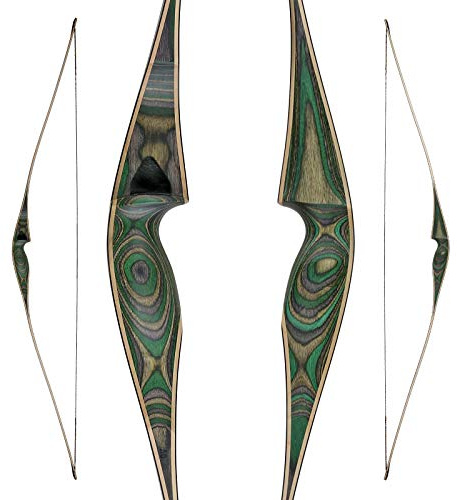 Jackalope Hybridbogen Malachite One Piece Linkshand 30–60 lbs 62 Zoll | Limited Edition