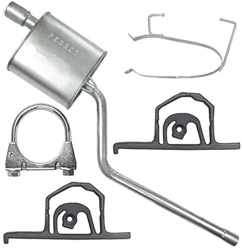 Endschalldämpfer Auspuff Endtopf für MINI Cooper/One R50 R52 R53 1.6i 16V