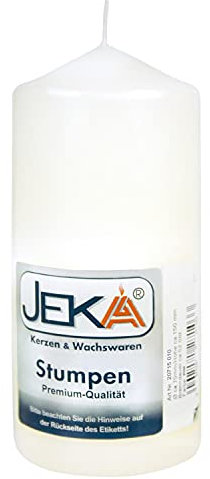 Stumpen 70/100, snow, Jeka, Ebersbacher Kerzen