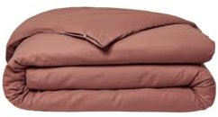 Today Housse de Couette 240X260 2 Personnes Coton Terracotta, Terre Cuite