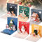 6 Stück 3D Weihnachtskarten mit Umschlag,Pop Up Karte Weihnachten Lustige Weihnachtskarten 3D Pop Up Grußkarte Set Handgemachte Pop up Weihnachtsgrußkarte Mit Umschlägen und Aufklebern für Familie