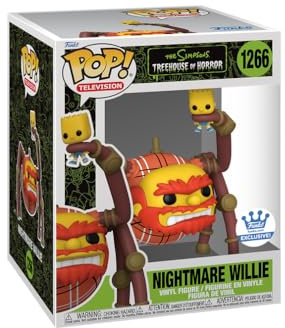 Funko The Simpsons Nightmare Willie 6 inch Super Sized Pop Shop Exclusive 1266
