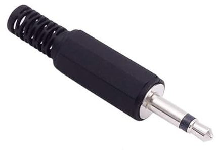 RUITEXUN Prise Jack mâle Mono de Rechange TS 2 pôles 3,5 mm, Prise Jack mâle 3,5 mm, Type à souder
