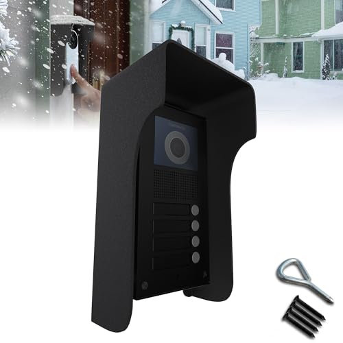 Ring Doorbell Cover Weatherproof, Doorbell Rain Cover for Outside, Doorbell Cover Waterproof, Outdoor Doorbell Protector, Video Doorbell Rain Cover for Google Nest/Blink/Ring Pro/Arlo/Wyze/Reolink