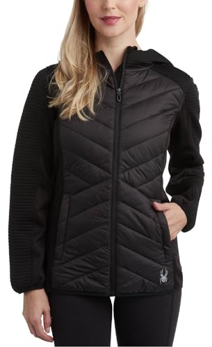 Spyder Damen L Spyder Mix Flc Jkt Puffer