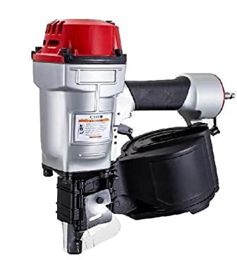 Clavadora de bobina for hacer palés CN55 CN70 CN80 for tablero de revestimiento, herramienta de revestimiento de muebles de trabajo de madera, pistola de clavos de rollo neumático de aire Más potente