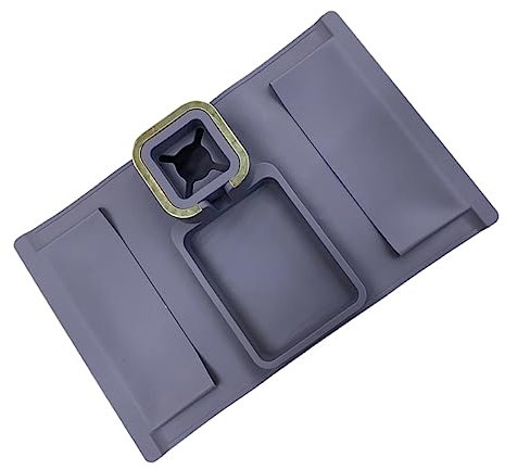 VOSAREA Porta Tazze Da Divano Vassoio Portabicchieri Per Bracciolo Tavolino in Silicone Supporta Snack e Caffè Compatto e Stabile