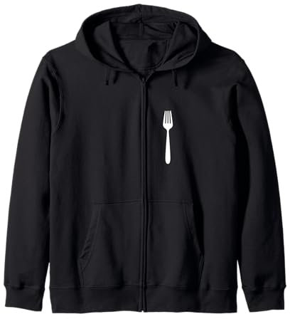 Fourchette, cuisine, restaurant, café, restaurant, boulanger, cuisinier, etc Sweat à Capuche