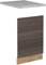 Vicco Frontal para lavavajillas R-Line, Gris Noble, 45 cm, ET Mármol