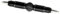 HOMSFOU 1 Lot De Stylos Rotatifs Multifonctions En Métal Noir