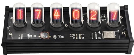 URPIZY EleksMaker EleksTube IPS 6-Bit IPS Retro leuchtet analog Nixie Tube Elekstube Uhr Home Decoration Products