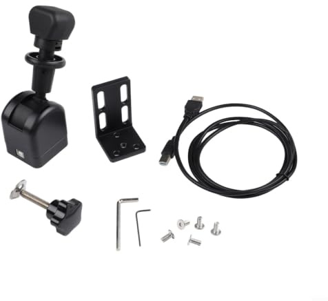 UTTASU 14-Bit Sim Racing Handbremse Mit Linearem Sensor Für PC USB | für logitech G27 G29 G920 G923 Und für thrustmaster T300 T-GT, Robustes Metallgehäuse Für Simulator Spiele ETS2