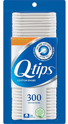 Q-TIPS - Cotton Swabs Antimicrobial - 300 Count