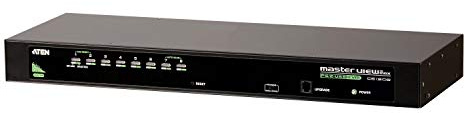 ATEN 8-Port USB/PS2 Combo KVM Switch CS1308 (Black)