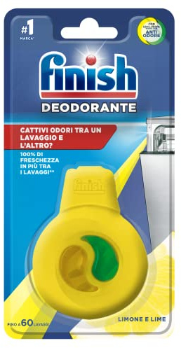 Finish Deodorante per Lavastoviglie, Profumo di Limone