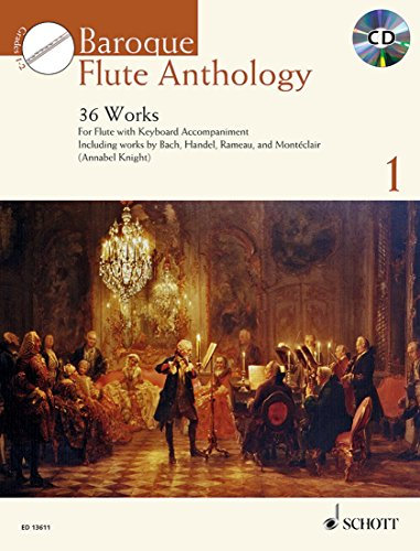 Baroque Flute Anthology Volume 1 +CD --- Flûte traversière et piano