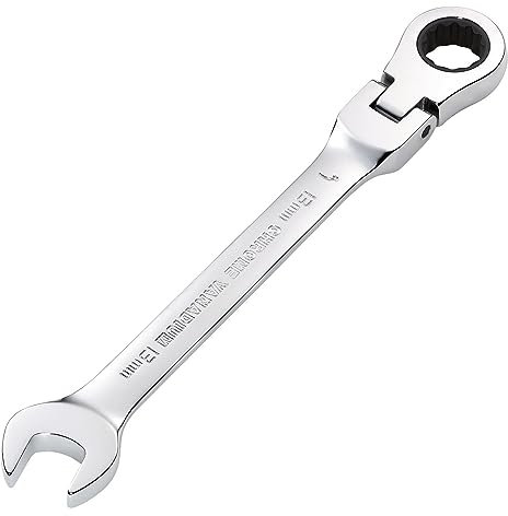 Draper 52014 Hi-Torq Metric Flexible Head Ratcheting Combination Spanner, 13mm