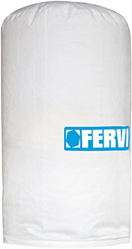 Fervi Sac filtrant en coton pour aspirateur à copeaux ø 510 x H 855 mm pour Fervi et marques compatibles Fervi 0759/F