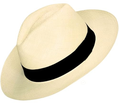 Gamboa Original Chapeau Panama Homme Femme Protection Solaire UPF+50 e Paille Solei