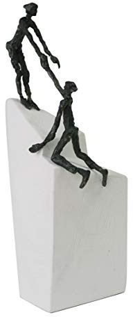 Zu zweit gehts III - Kött-Gärtner Luise - Bronze Skulptur