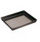 Paderno Rechteckiges Pizzablech (Eisen), blau 30x23 cm