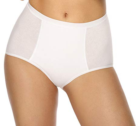 VIANIA! Light Control Miederslip 147200 Baumwolle 95/5 Farbe Weiß, Größe:44
