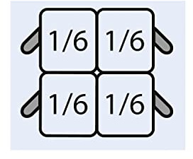 E7/CPCEXA Nudelkorb-Set: 4 x 1/6 GN